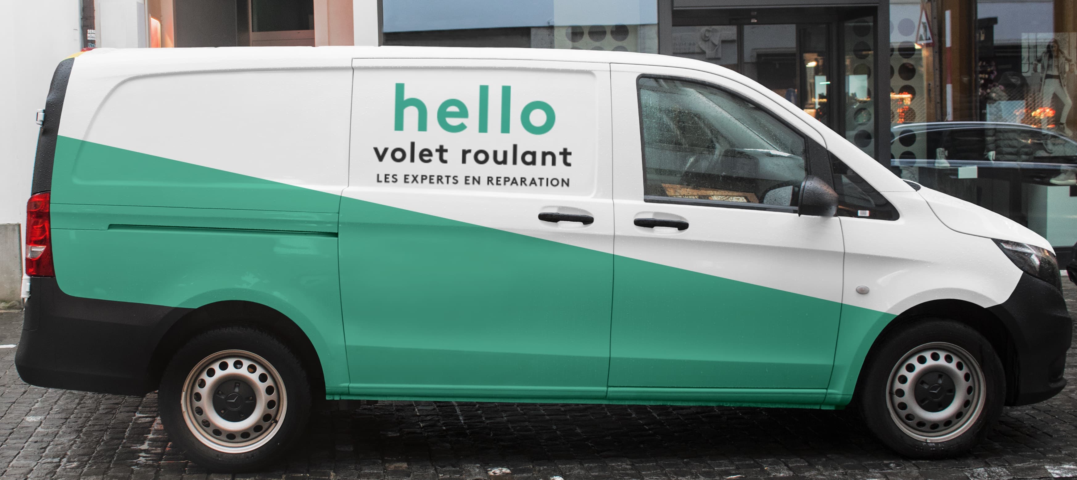 Installation de volets roulants